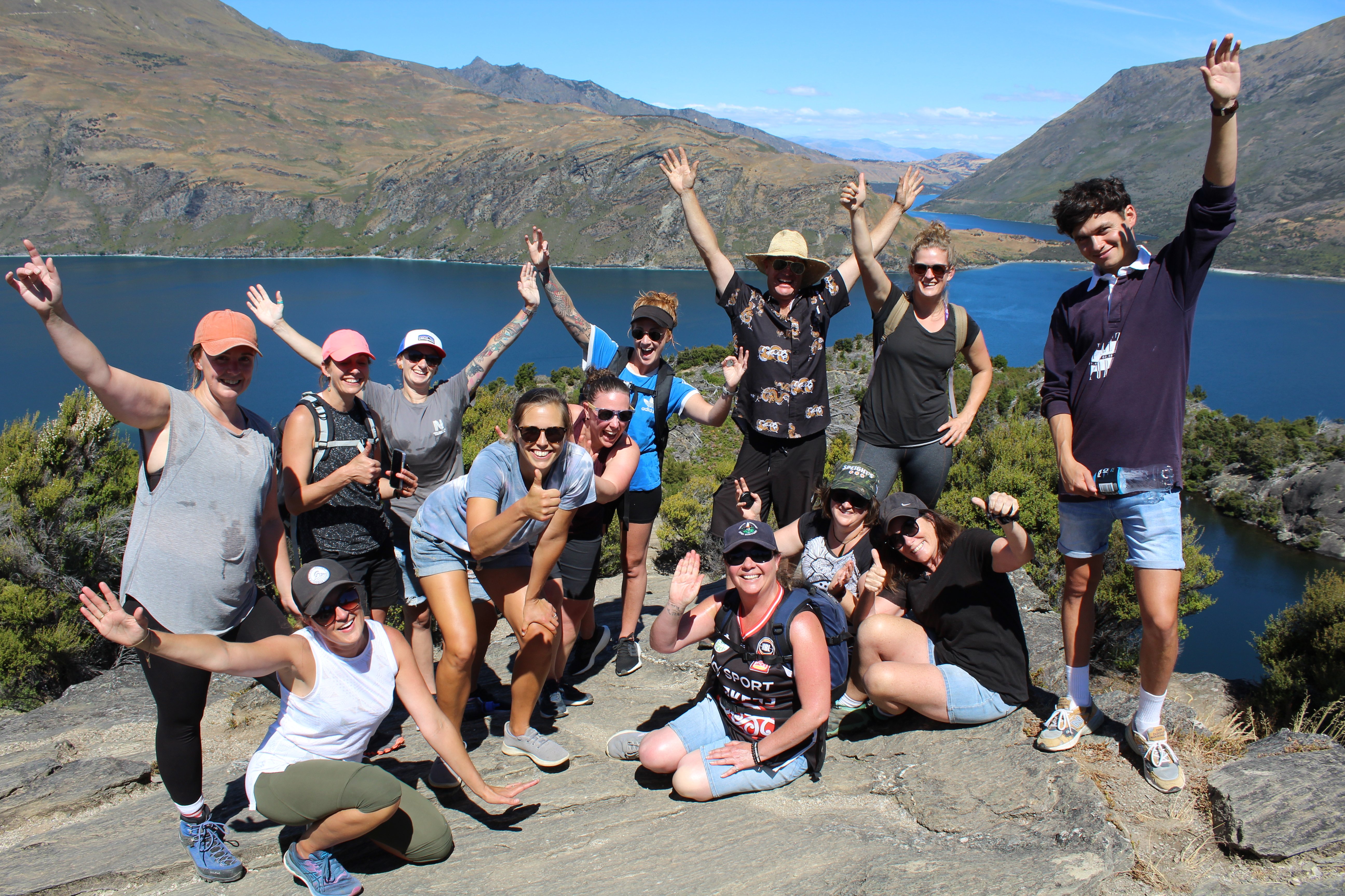 Fine Tours Group team on a hike